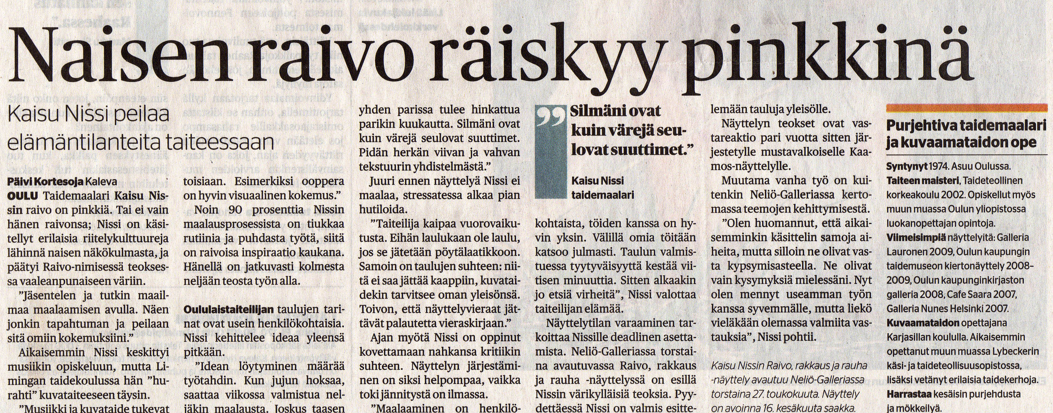 Kaleva 28.5.2010